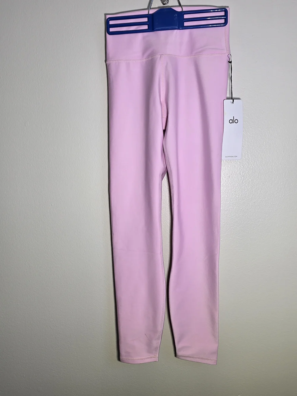 NWT ALO Yoga Light Pink Women's High-Rise Leggings